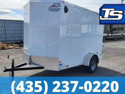 6x10 American Hauler Arrow Enclosed Cargo Trailer - 6'6" Interior - 3.5K GVWR - Barn Doors