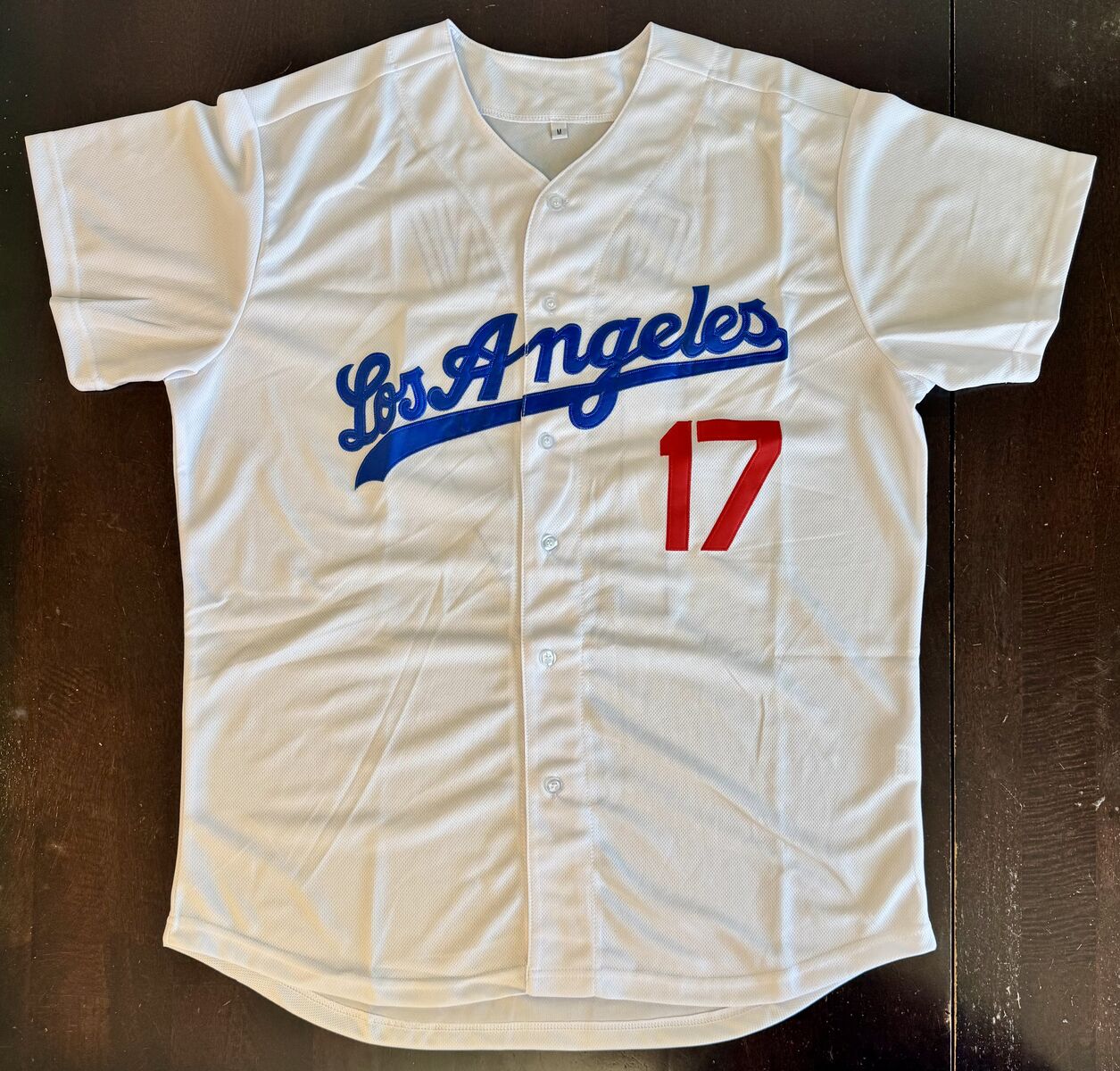 Shohei Ohtani (NEW) White LA Dodgers Jersey #17 (Adult Medium & Large)