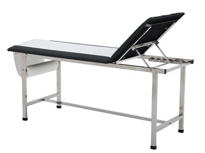 Adjustable Table with Paper Dispenser by - AdirMed