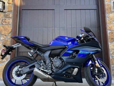 2024 Yamaha YZF-R7 Blue Road Motorcycle