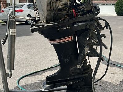 Mercury Tower of power in-line six! 125hp outboard