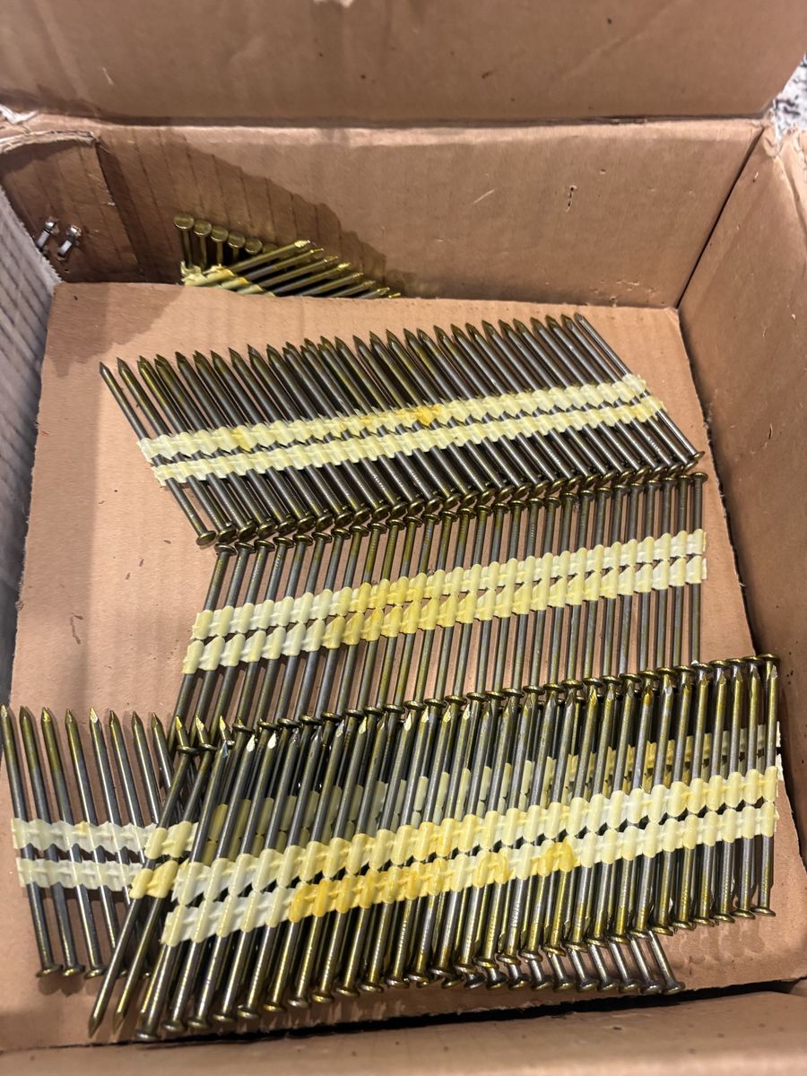 Box of 3 inch nails