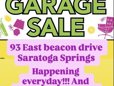 A lot!! GARAGE SALE!!!!!