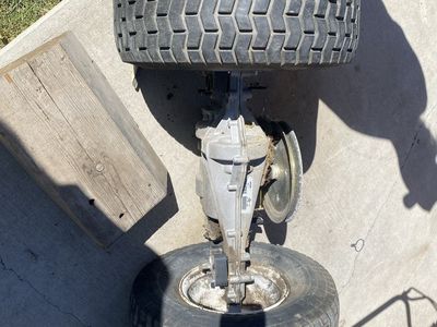 Spicer Dana 6800-1 Transaxle with Carlisle Turf Saver 18x9.50-8NHS Tires for Riding Mower