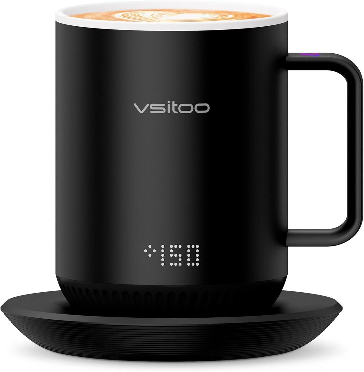 NEW 15oz Heated Mug-Temperature Control Smart Mug with Mug Warmer Auto-Sensing AI Heats Drinks to 120-150°F Hands