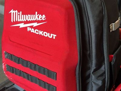 Milwaukee PACKOUT Backpack 48-22-8301 - Heavy-Duty Tool Storage (Used)
