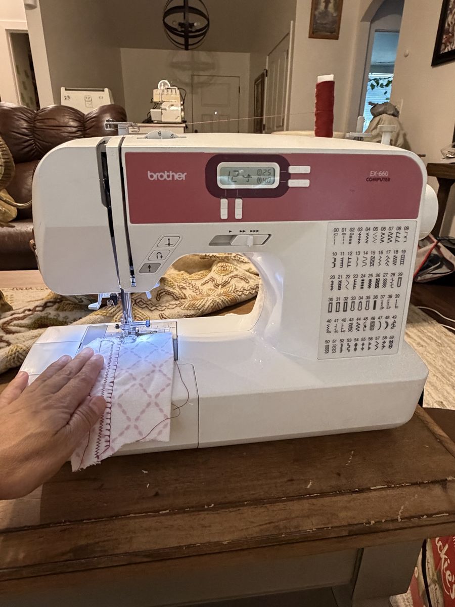 Brother EX-660 Computerized Sewing Machine with Foot Pedal