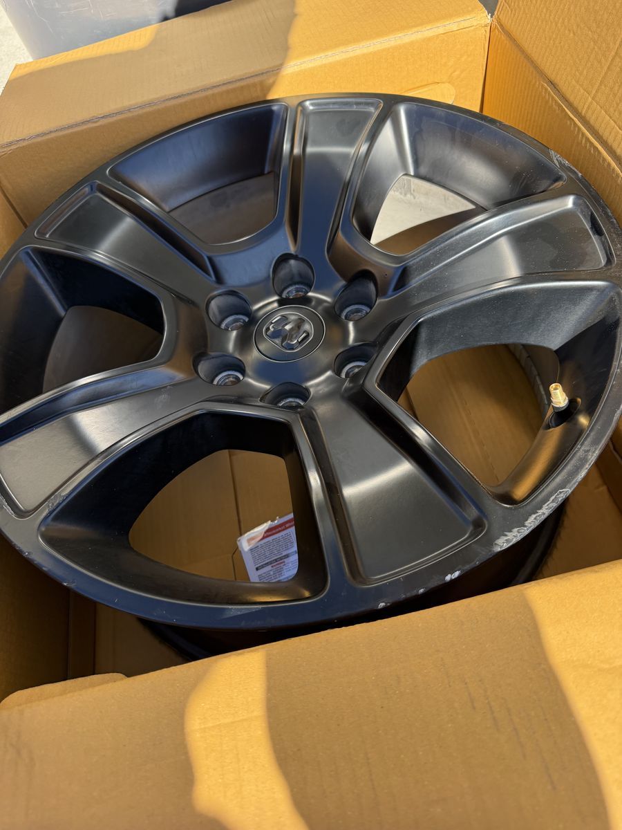 Ram rims 275/55R20  20 x 9-inch wheels