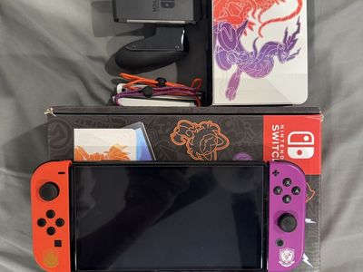 Nintendo Switch Oled Pokemon Scarlet And Violet