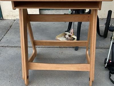 Jaswig solid Plywood StandUp Nomad Desk