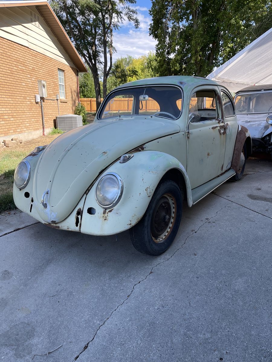 1964 VW Vintage Volkswagen Beetle Project Car - Restoration Project