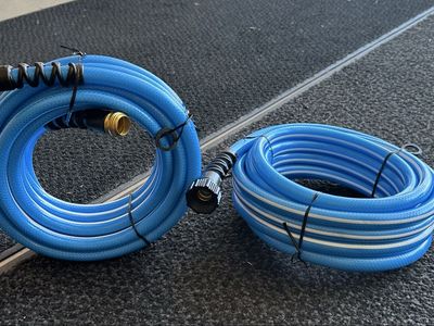 Valera, AquaFresh 1/2”x 25ft. New Blue Garden Hose with Connectors - Durable & Lightweight Water Hose