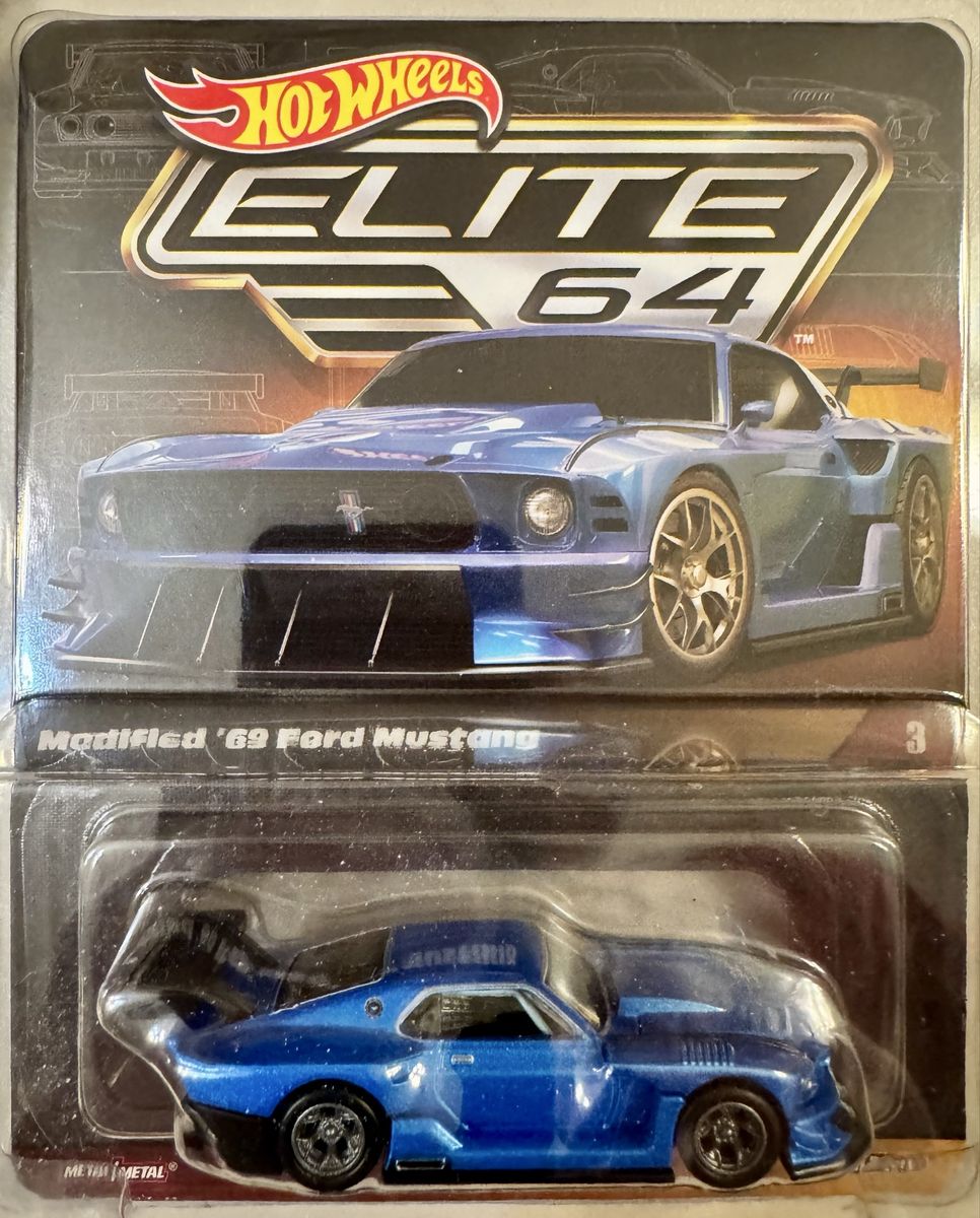 Hot Wheels RLC Modified 69 Ford Mustang