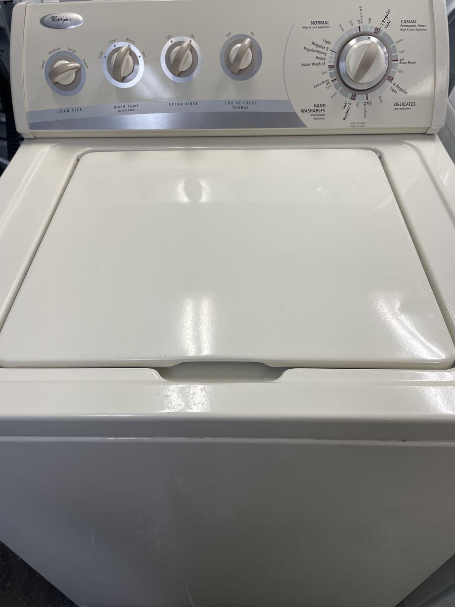 Whirlpool Washer Super Capacity , No Electronics, With Warranty!