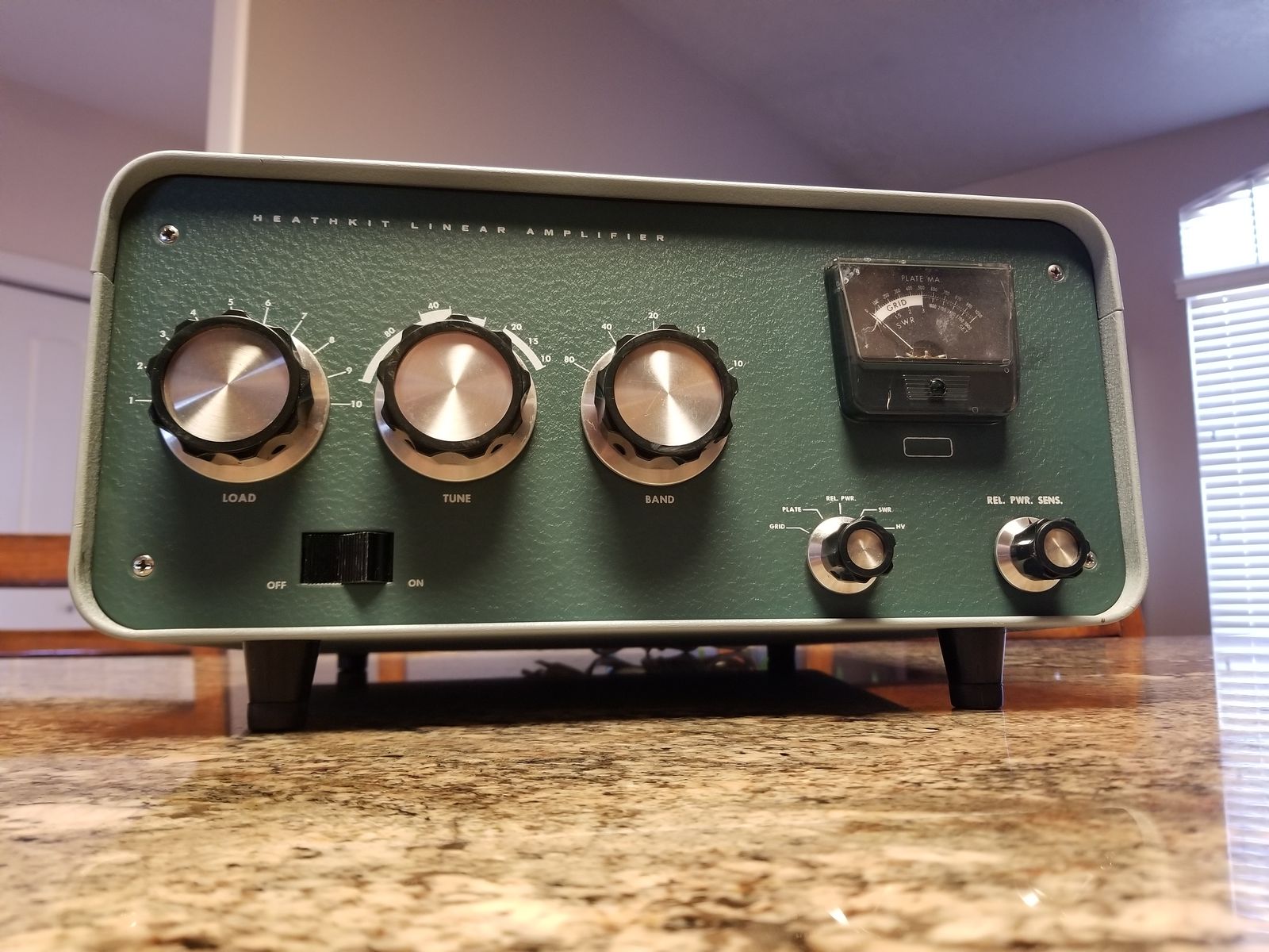 Heathkit SB 200 Linear Amplifier with Cetron 572b / T160L tubes