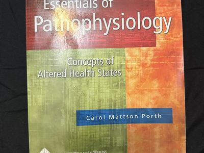 Essentials of Pathophysiology Concepts of Altered Health States by Carol Mattson Porth Textbook & CD-ROM