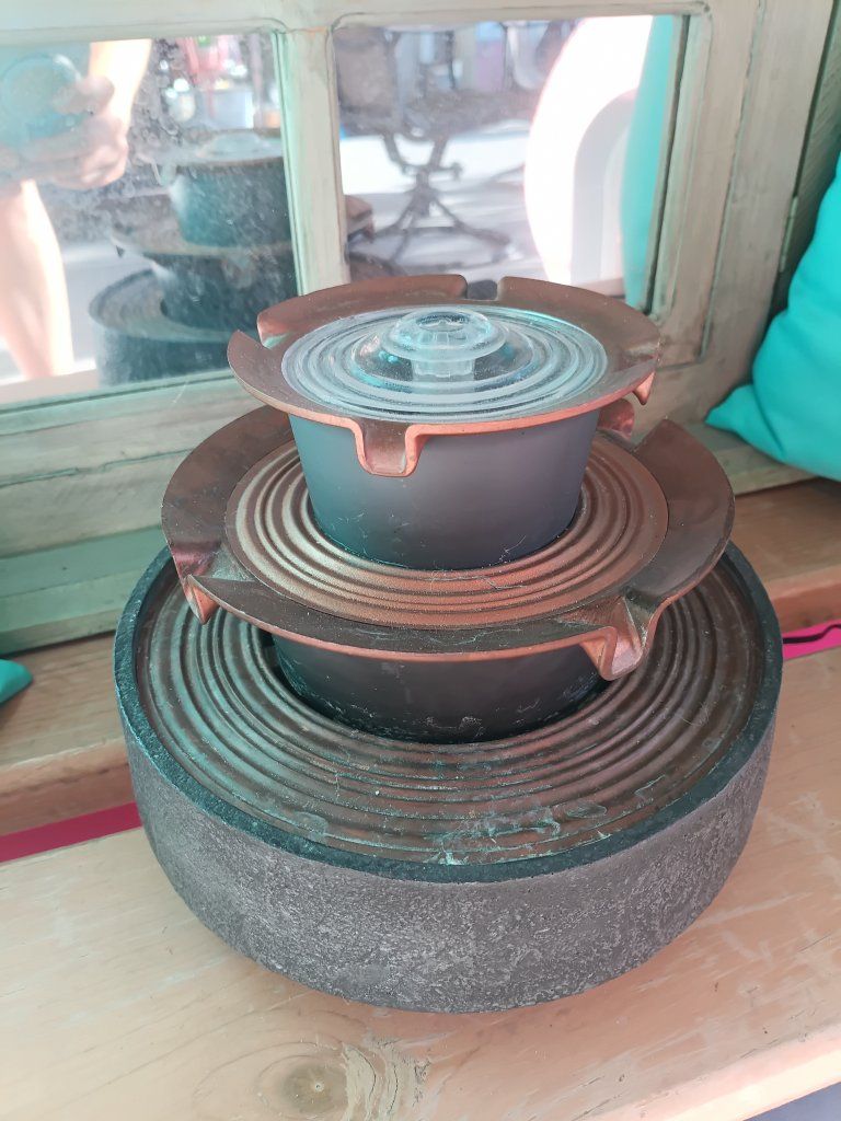 Tiered Indoor Tabletop Water Fountain