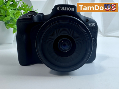 Canon EOS R50 4K Video Mirrorless Camera with RF-S18-45mm f/4.5-6.3 IS STM Lens