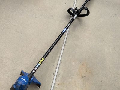 used Kobalt 40 V brushless string trimmer $60.00 ,with optional 40 v lawn mower $200 or charger $30.00