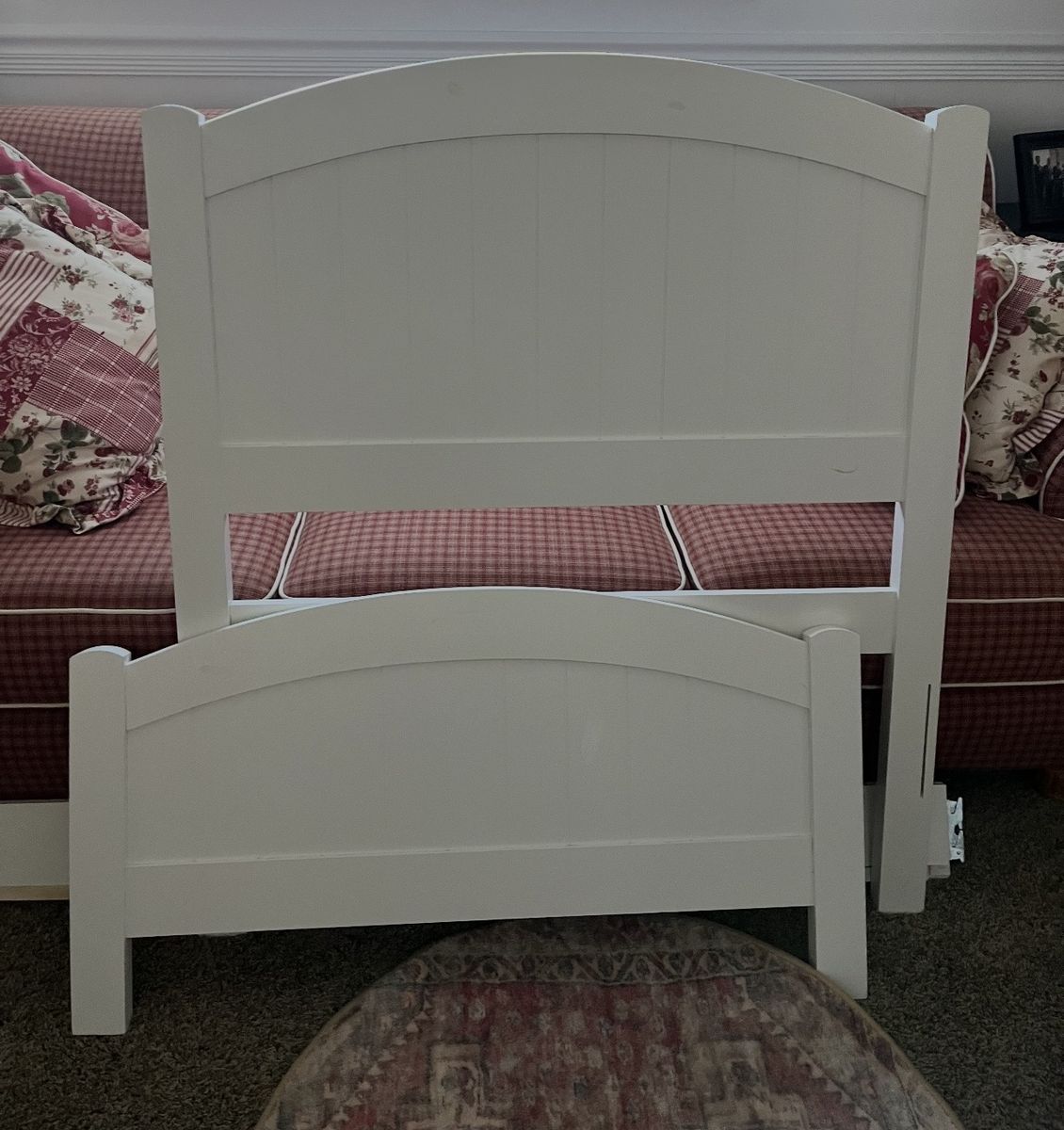 Twin Size Bed Frame With Head/footboard