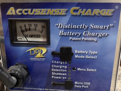 ACCUSENSE Charge - 48V Battery Charger - For Golf Cart