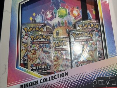 Pokemon Prismatic Evolutions Binder Collection