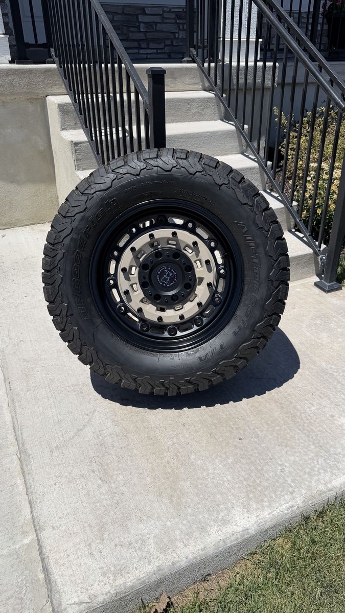 Dodge Ram TRX Chevy GMC Toyota Rims and Tires 325/60R20-35/12.50R20