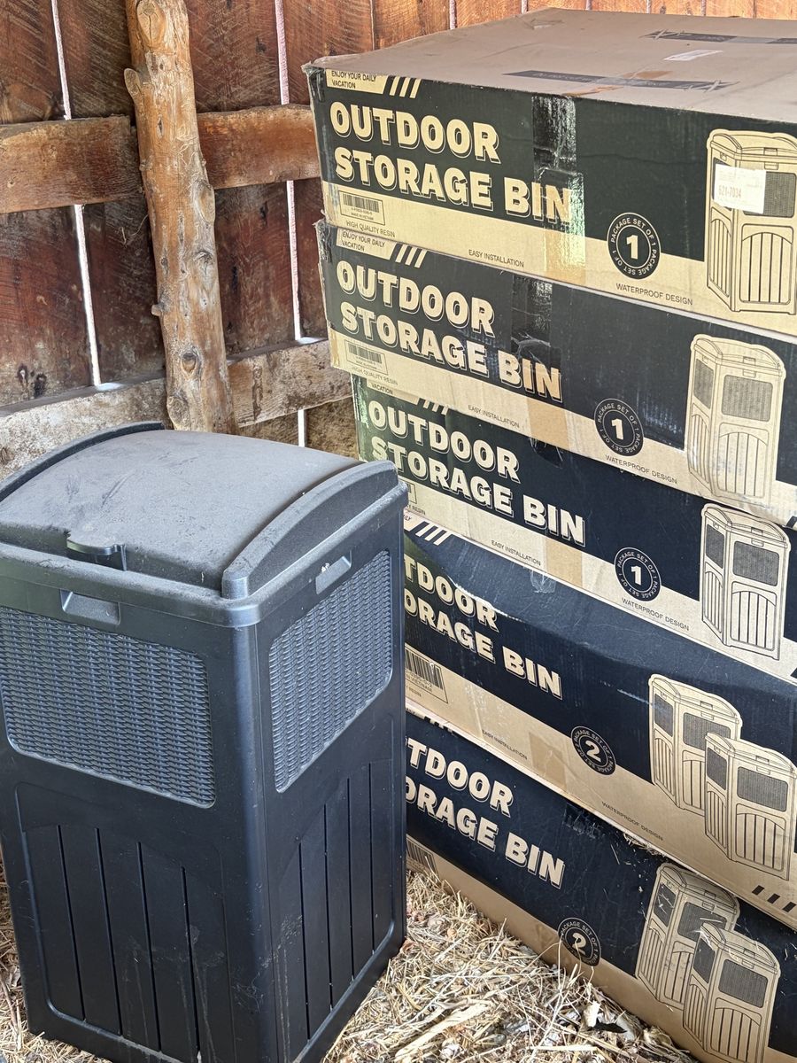 Outdoor Storage Bins