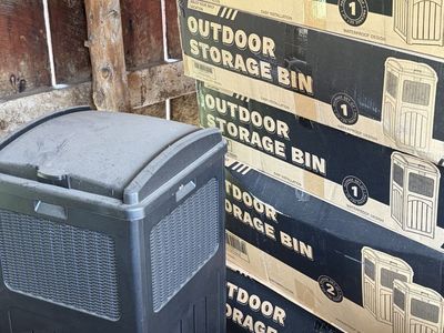 Outdoor Storage Bins