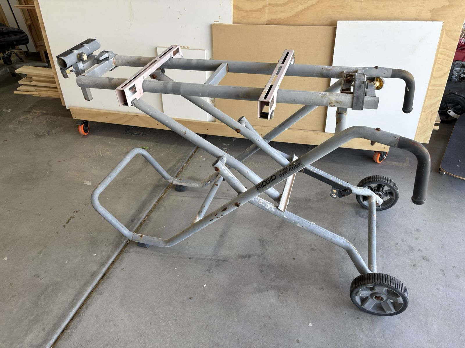 Rigid Master Saw Utility Vehicle
