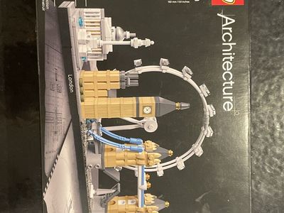 LEGO Architecture 21034 London Skyline Building Toy Set - 468 Pieces, Ages 12+