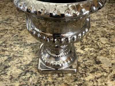 Silver plated bowl or Urn