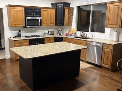 Big Set of Alder Kitchen Cabinets