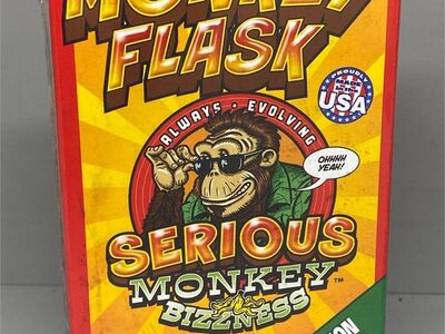 Monkey Flask Unisex Imitation Urine Kit - Heat Pad Incld - Sealed/Brand New
