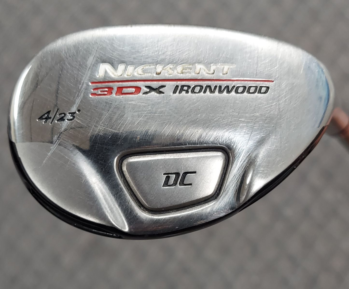 Nickent 3DX Ironwood, #4 - 23 degree, Right handed