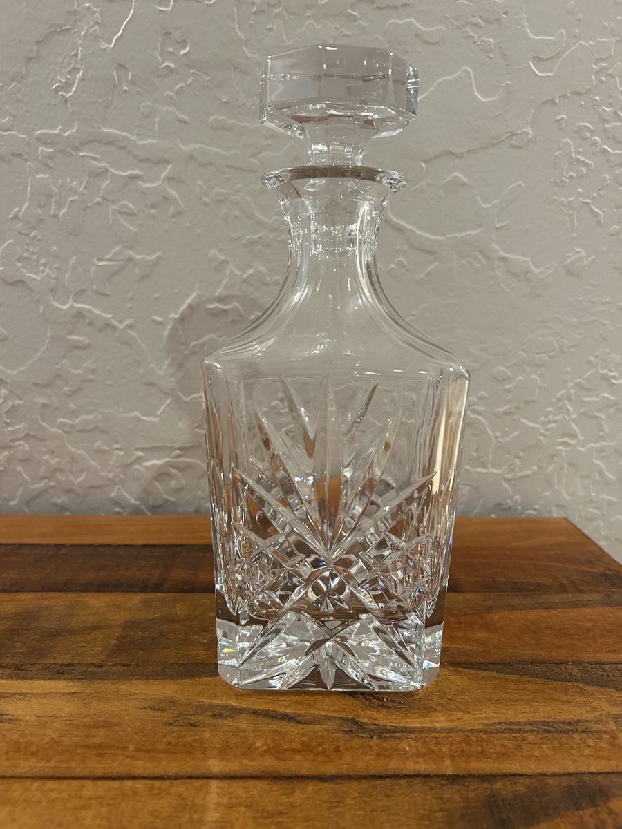Crystal Whiskey decanter