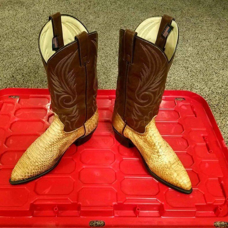 Men's Vintage Texas Cowboy Boots 8.5 D