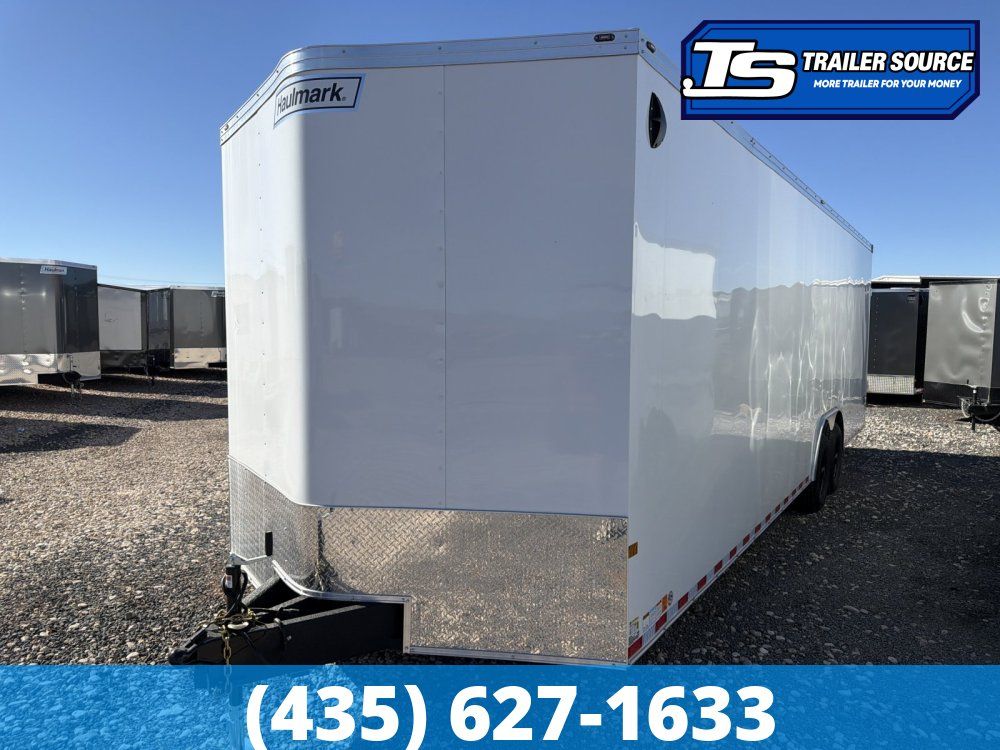 8.5x28 Haulmark Transport Enclosed Cargo Trailer - 7'6" Interior - 12K GVWR