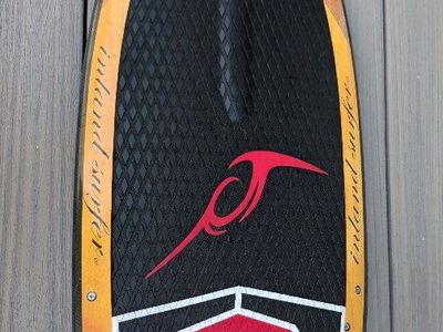 Inland Surfer Flyboy James Walker Pro Model Wakesurf Board 4' 6"- Excellent Condition