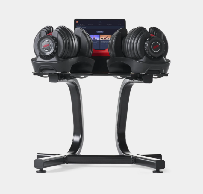 Bow flex Dumbbell Set and Bench
