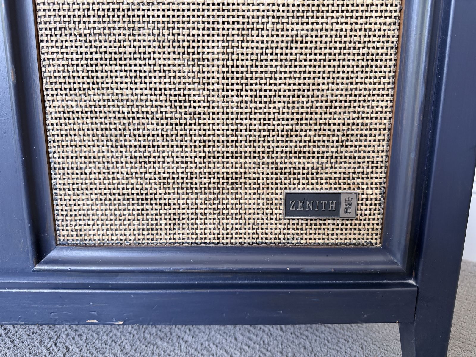 Vintage console record player