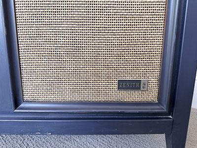 Vintage console record player