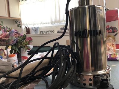 Drummong Submersible Pump Commercial Grade Heavy Duty Stainless Steel