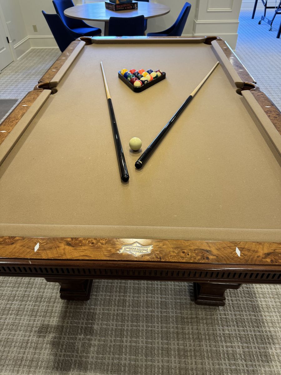 American heritage Pool Table