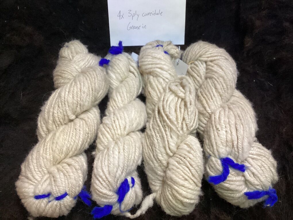 Handspun Correidale Wool Yarn