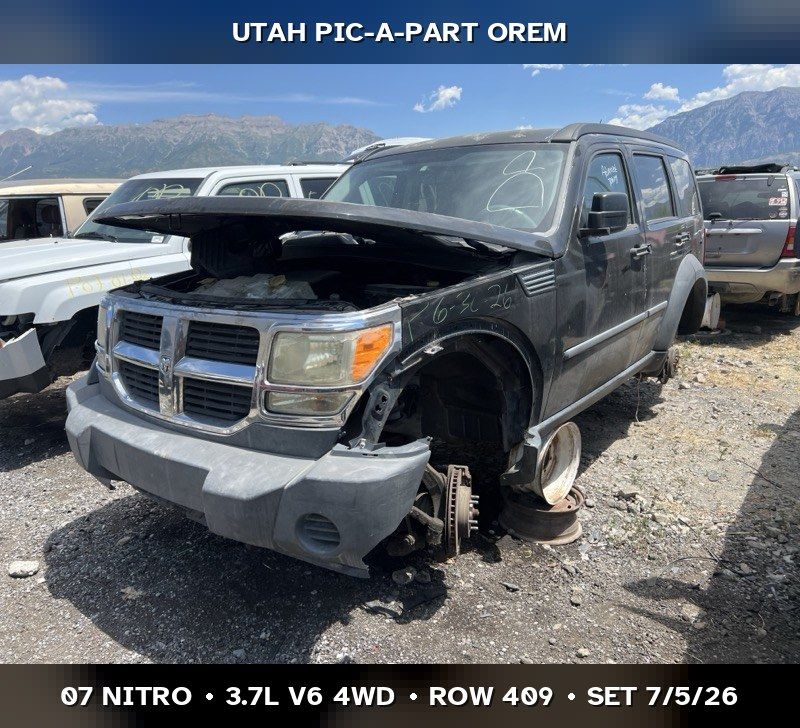 2007 Dodge Nitro Parts - UTPAP Orem