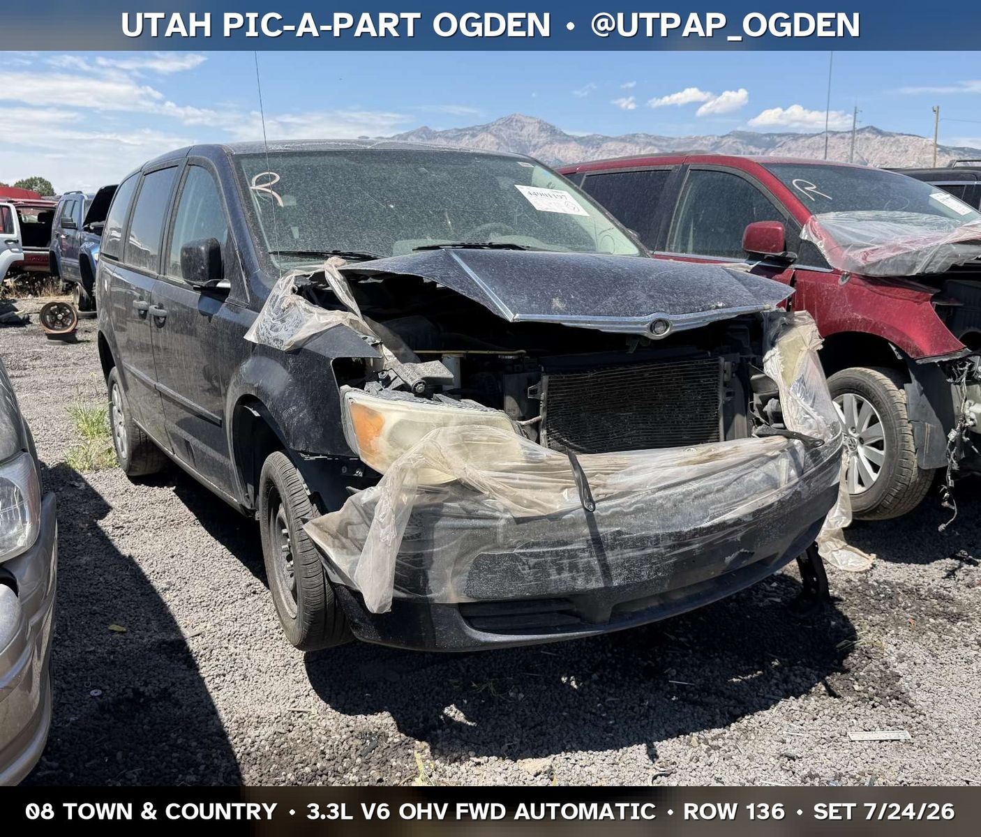 2008 Chrysler Town & Country Parts - UTPAP Ogden