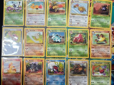Pokémon Jungle Card Lot (31 Cards) – Vintage WOTC Set
