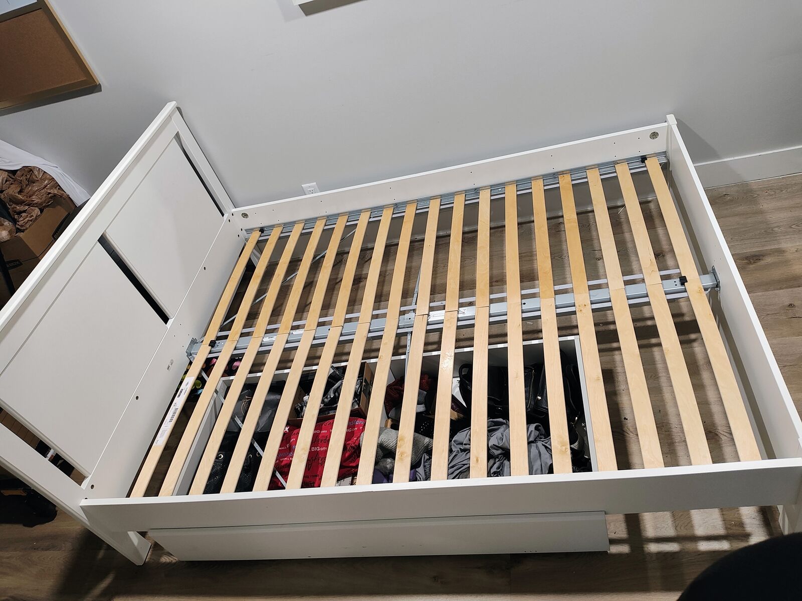IKEA Queen Size Bedframe w/ Drawers