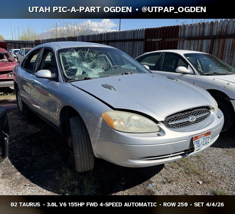 2002 Ford Taurus Parts - UTPAP Ogden